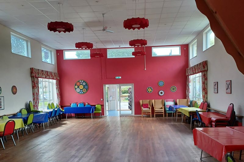 Empty hall